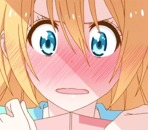 ryou-chann:  The many blush faces of nisekoi.