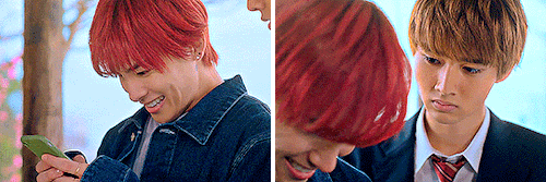 Stop Grinning.You're The One Who Said I Should Smile Boldly.