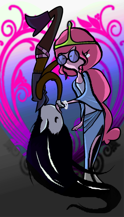 darkwingsnark: Femslash February: BubblineFirst up of the lady couples I shall be drawing this month