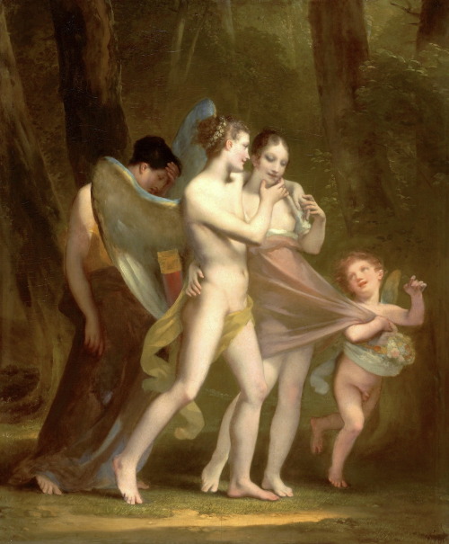 Pierre-Paul Prud’hon (1758-1823), ‘Love Seduces Innocence, Pleasure Entraps, and Remorse Follo