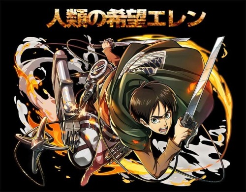New Eren And Levi Official Art From The Summons Board X Shingeki No Kyojin Collaboration! Full Visual