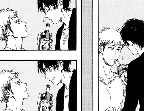 Edi's reading yaoi
