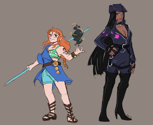 My Take On Post-timeskip Nami And Robin!
