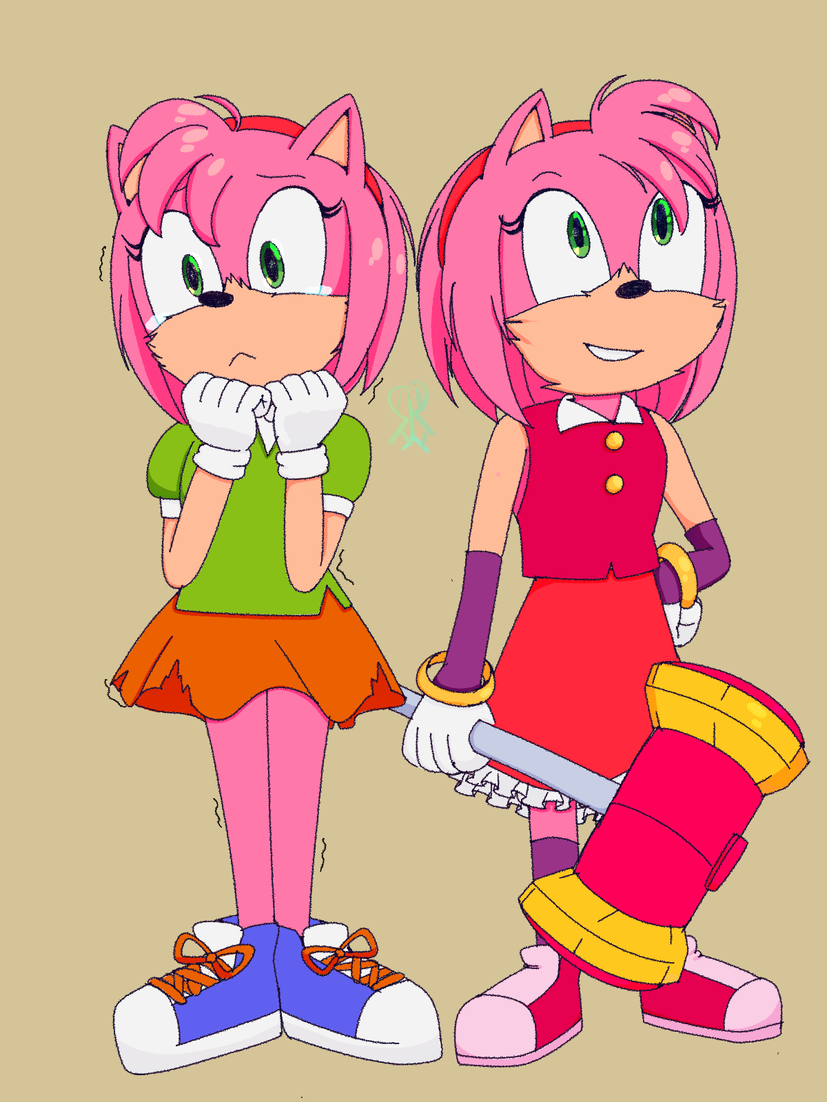 HessoniteArt —  I want Amy to appear in the Sonic 3 movie for