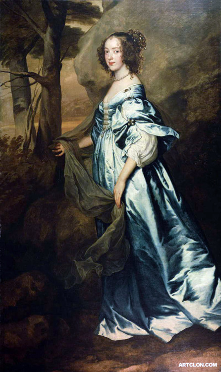 Anne, Countess Clanbrassil by Sir Anthonis van Dyck, 1636