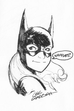 angelophile:  Batgirl sketches by Lee Garbett.