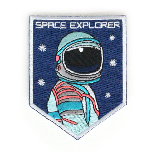 &lsquo;space explorer&rsquo; iron-on patch - $5 buy it here!