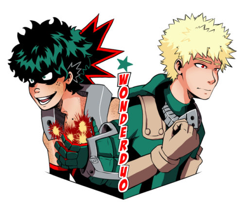 (September 20) Day 3: Swap / Fantasy AUMy submission for @katsudeku-week. They look so cute in each 