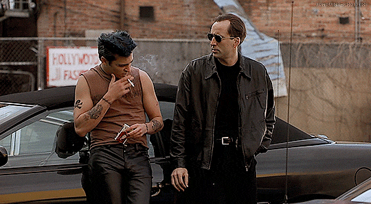 fly-like-a-phoenix:joaquins-phoenixs:Joaquin Phoenix as Max California in 8MM (1999) I’d buy p