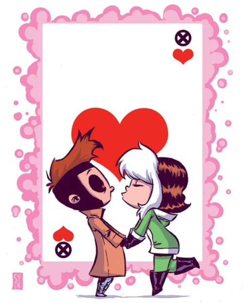 Mr. &amp; Mrs. X #marvel #xmen #gambit #rogue