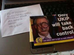 cyndisaucebox:  If UKIP send you one of their