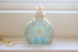 Wickedclothes:perfume Bottle Necklacethis Beautiful Perfume Bottle Is Yours To Keep