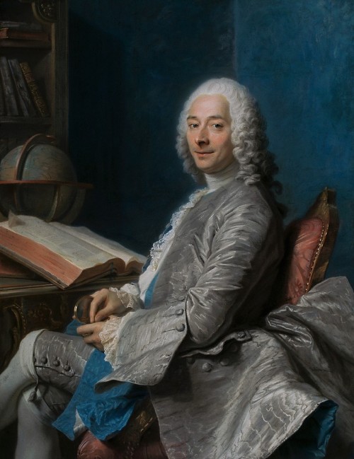 oldpaintings:Portrait of Duval de l'Epinoy, 1745 by Maurice-Quentin de La Tour (French, 1704–1788)