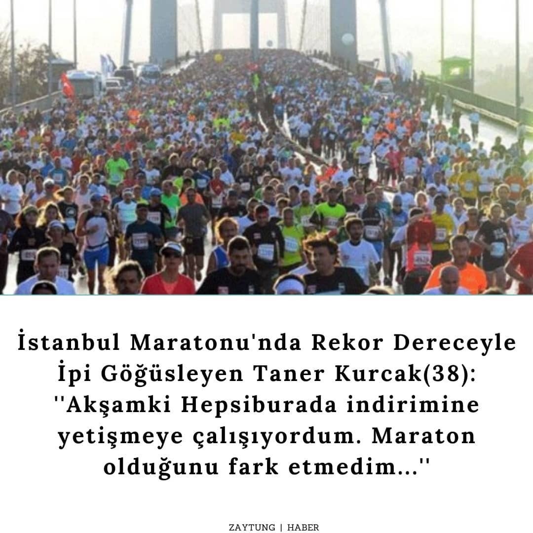 43. İstanbul Maratonu'nda...