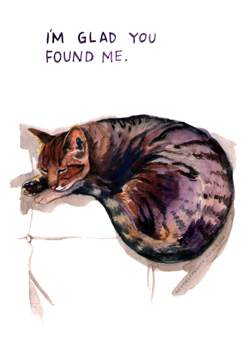 meganlynnkott:Happy #ArtDropDay 2015!  I’ve hidden this little kitty somewhere in downtown Oakland a