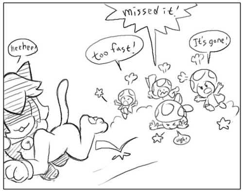 plagueofgripes: chtkghk8:  Keep reading  A naughty kitty.  > .<