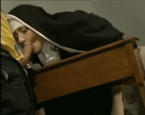 mygoldenageofporn:  Jessica Rizzo horny nun…