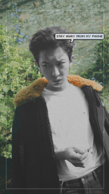 chanyeol lockscreens