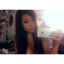 asianchicksforblackdicks:  My rooms a mess, yes I know. Lol 
