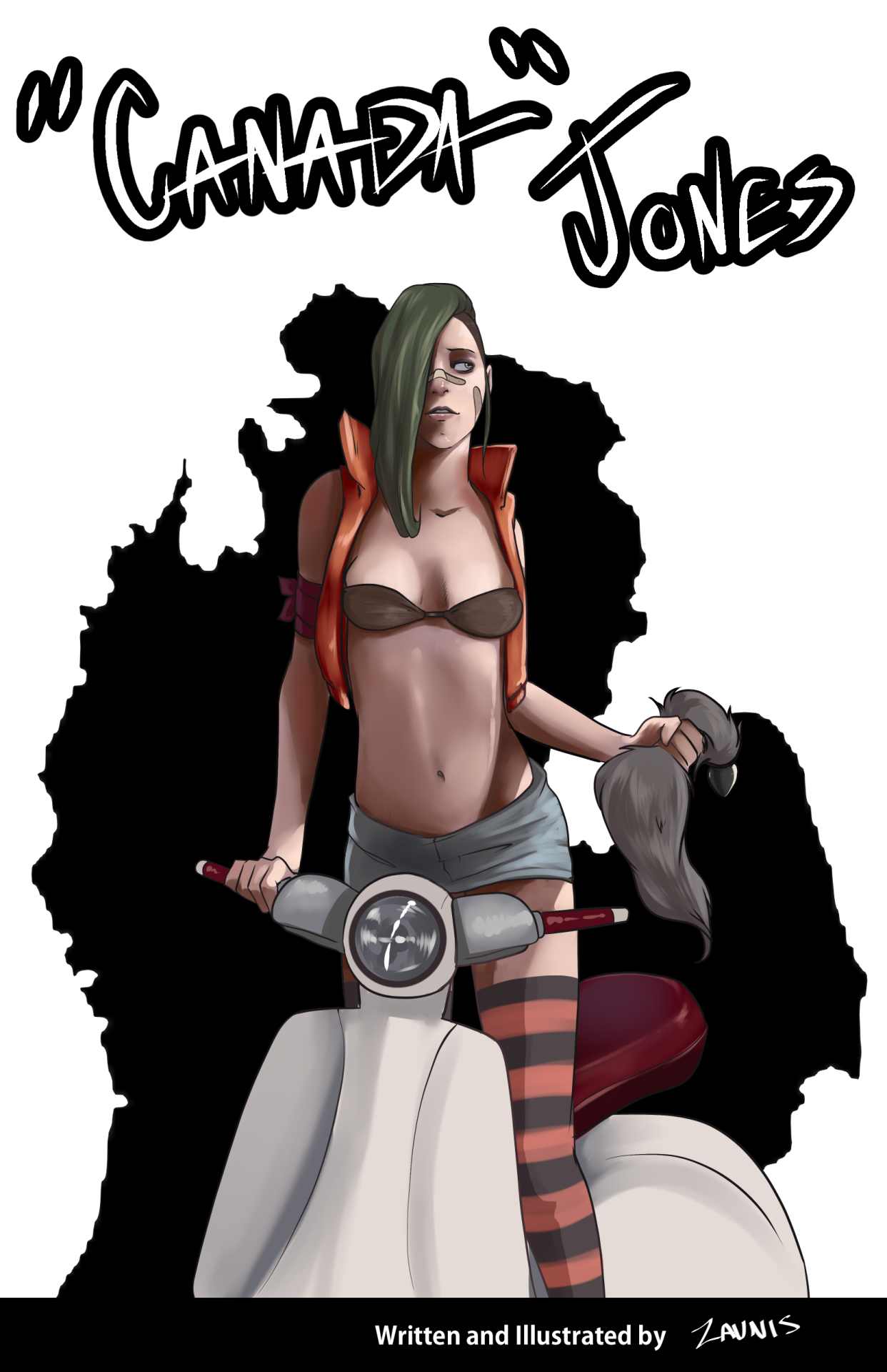 zaun-derground:  Hello All!My Original Character Comic, ‘Canada’ Jones, is complete