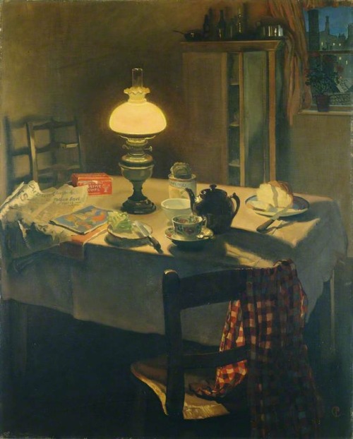 pintoras:  Isabel Codrington (British, 1874 - 1943): Evening (via ArtUK)