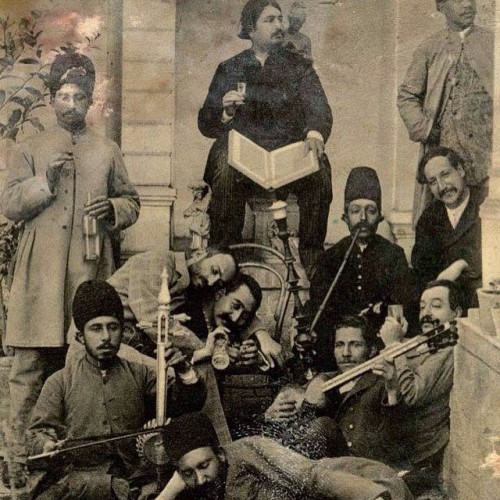 Late19th/early 20th century photograph from Iran.reorientmag:Good times in Qajar-era Iran 