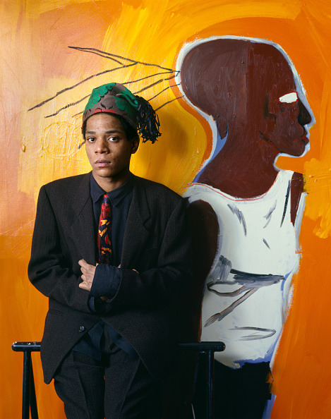 twixnmix:Jean-Michel Basquiat photographed by Evelyn Hofer for Vogue, 1985.