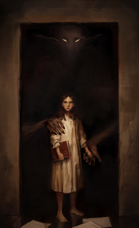 thecuriousowl:with her demon by To ryong