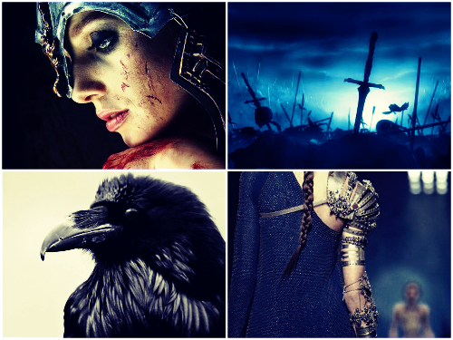 pullinyouunder: women of mythology - morrigan she is a battle cry, bloodshed, and death itself with 