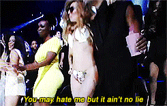 Porn photo lodygaga:  Lady Gaga dancing to Bye Bye Bye