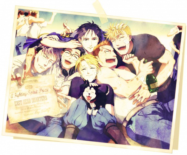they-call-me-half-pint:  All The King’s Men - Roy Mustang and his sub-ordinates 