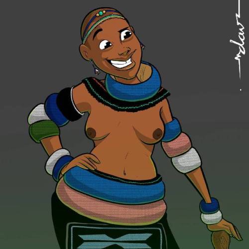  Ndebele Maiden, by Dav Andrew. 