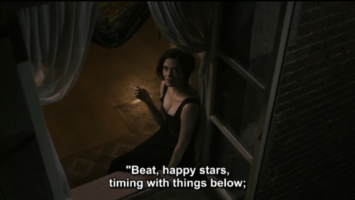 xshayarsha: Eva Green reciting an excerpt from Alfred Lord Tennyson’s Maud in Penny Dreadful (