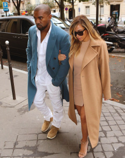 ultimatekimkardashian:  KimYe in Paris -