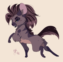 kittenpawprints:forget about the past when theres nothing to gain!!I had to draw jasiri the equality hyenaDorbs hyena &lt;3