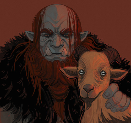 Commission of Zirkrask and Zeus, the goat.