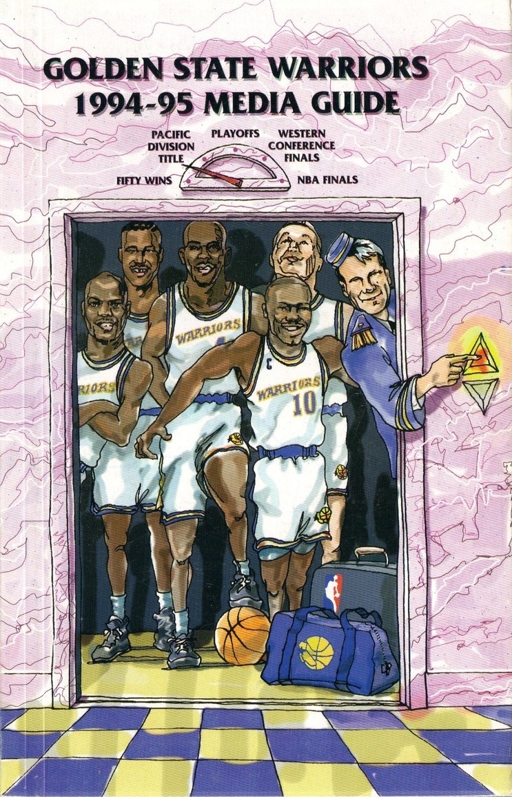 5 Great Illustrated NBA Media Covers of the 90s.