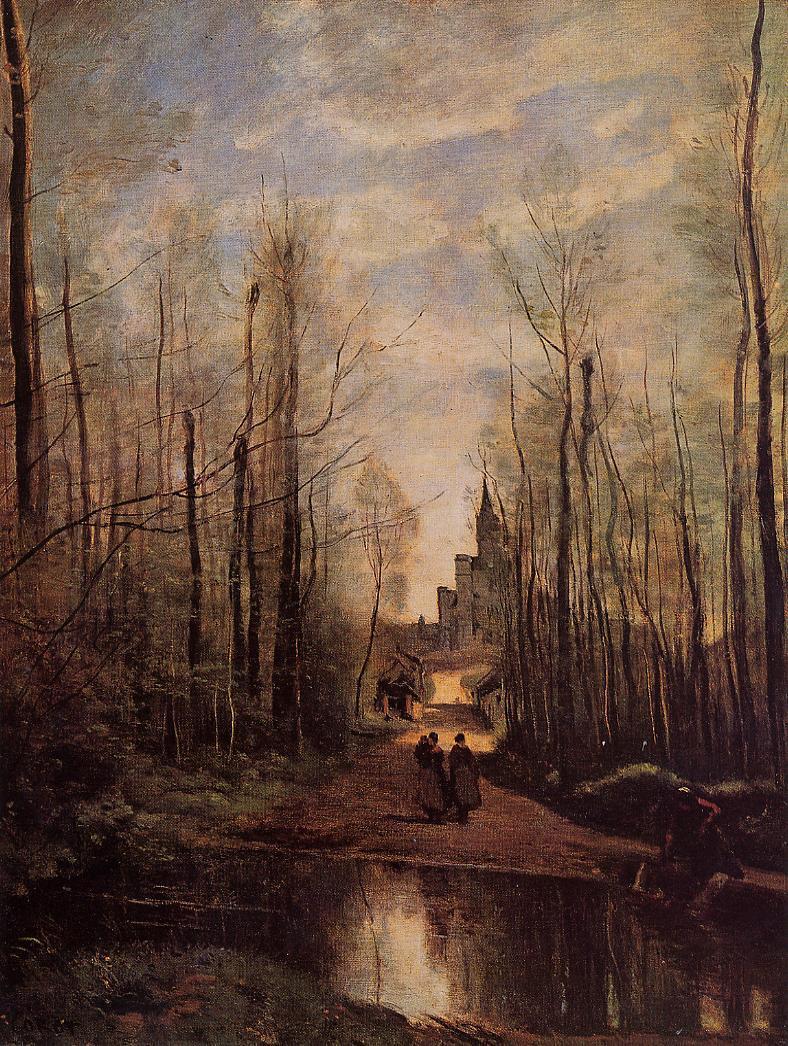Jean-Baptiste Camille Corot, The church of Marissel