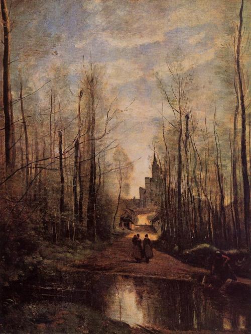 Jean-Baptiste Camille Corot, The church of porn pictures