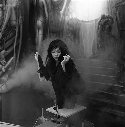 Debbie Harry photographed by Blondie bandmate Chris Stein during the filming of Debbie&rsquo;s &