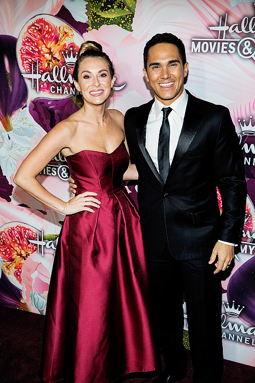 theheartoftv: Alexa and Carlos PenaVega at the Hallmark Channel And Hallmark Movies And Mysteries Wi