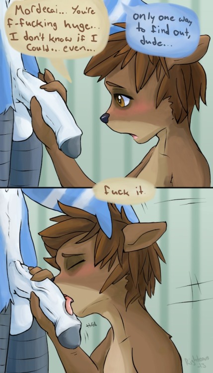 superhumanexplicitries:Regular Show! The artist for the last 6 pics is Righteous!