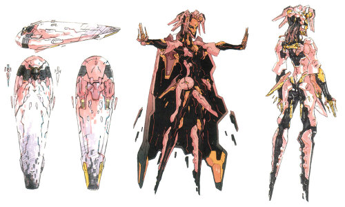 exnilos:  rocketumbl:  Zone of the Enders: The 2nd Runner  Concept Art   Why are the crotch guard so massive