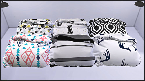 tatschu - New Bedding recolor for your Sims Home!I LOVE the...