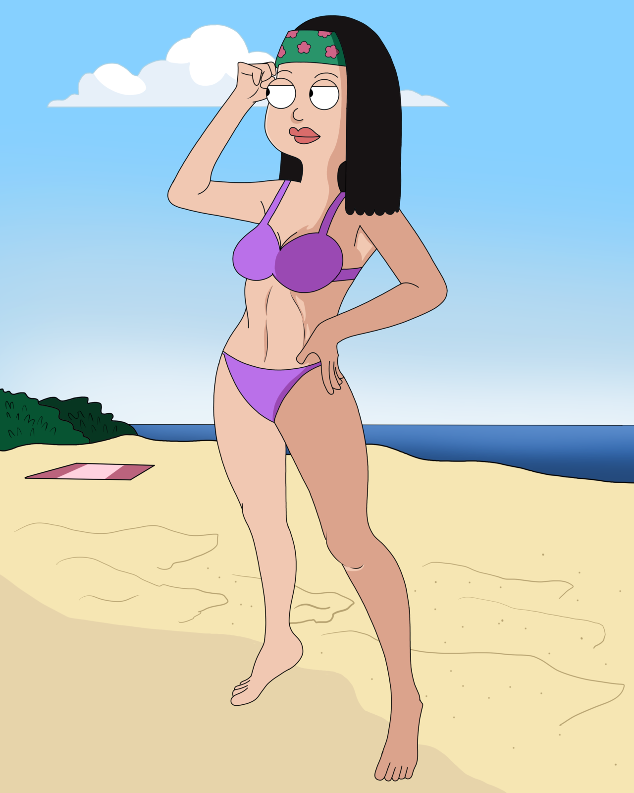 American dad hayley bikini