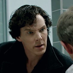 mild-lunacy:lemmonysnippets:sherlock-undercover:His reaction is so adorable. You can see the moment 