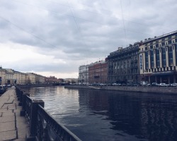 moscowavenue:Fontanka River. St. Petersburg,