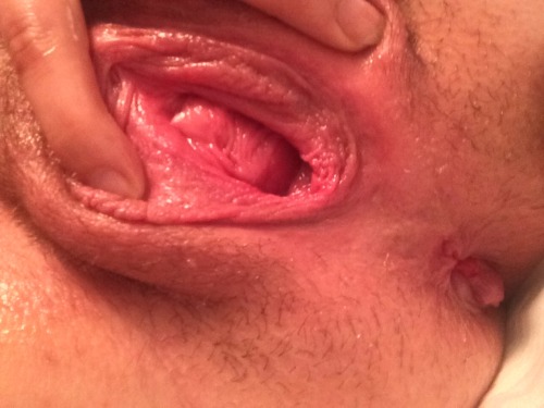 happygirlemilyp:  Here’s an update on my gapes after keeping a butt plug in my cunt and a dildo in my ass while pumping my tits for over an hour haha!! I fucked my holes more after I took out the plugs haha !! So excited about ruining my holes haha