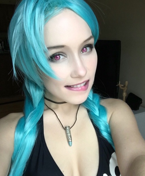 Porn jellyfish-soup:  Makeup test for my Jinx photos