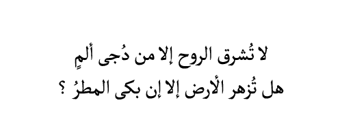 najlaodeh:  هل تزهر الأرض إلا إن بكى المطرُ؟ :’)